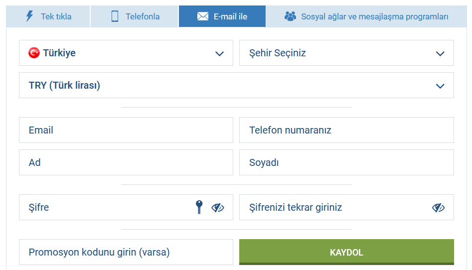 Kayıt Alanı